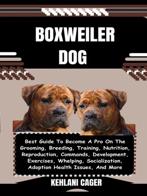 cover image of BOXWEILER DOG